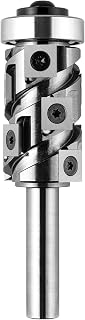 SpeTool Carbide Inserts Heavy Duty Flush Trim Router Bit Extra Long Bottom Bearing 1/2 Inch Shank for Woodwork Pattern Industrial Grade