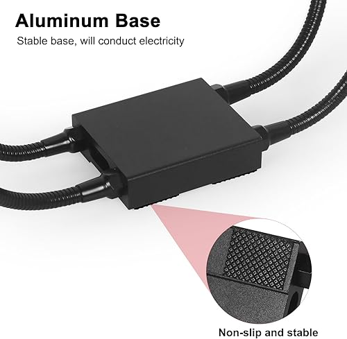 Miniatura 5 de NEWACALOX Ayudando a las manos de soldadura de la abrazadera de ayuda, soporte de clip de alambre de soldadura sin manos - Ideal para soldadura en