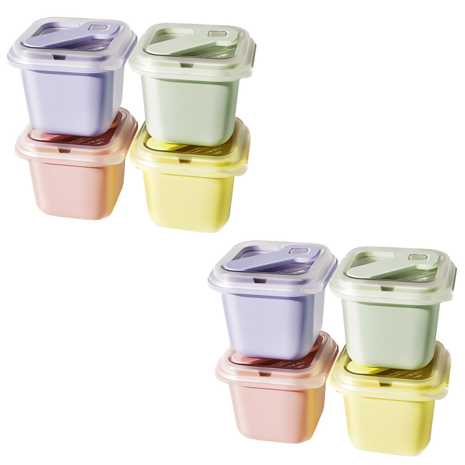 8 moldes ChillingTreat for refrescarse, fáciles de usar y limpiar, for paletas hielo