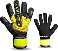 Luva Goleiro Penalty Se7e Training X Futebol Campo Society Profissional Tamanho Adulto Grande Corte Flat Grande Resistente Respirável com Ajuste Punho Leve Macia