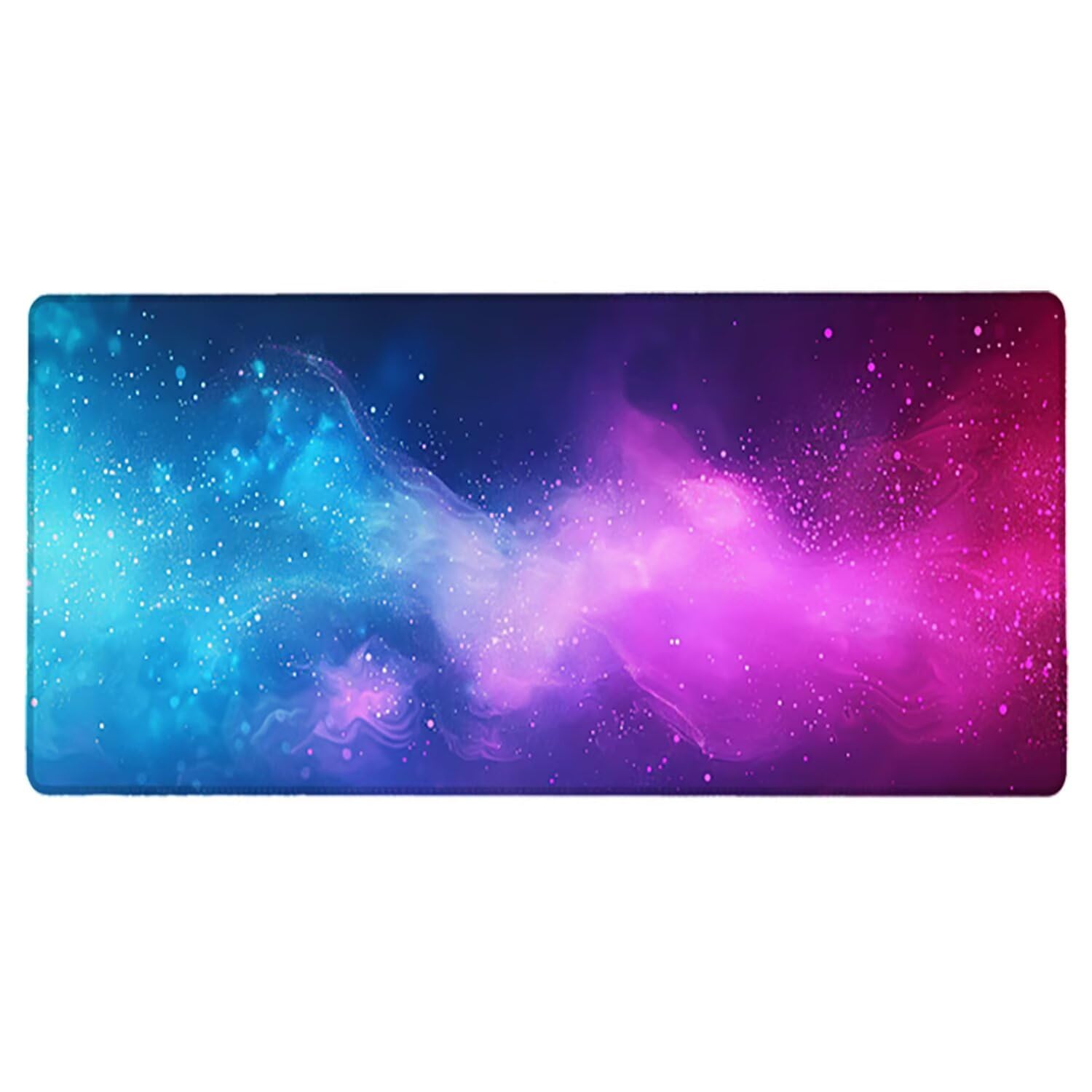 Podkładka pod mysz XXL krajobraz - 1400x600x3mm - wielokolorowa duża mata na biurko z przeszytymi krawędziami i antypoślizgowa wodoodporna do komputera, przenośna poprawia precyzję i szybkość -36328