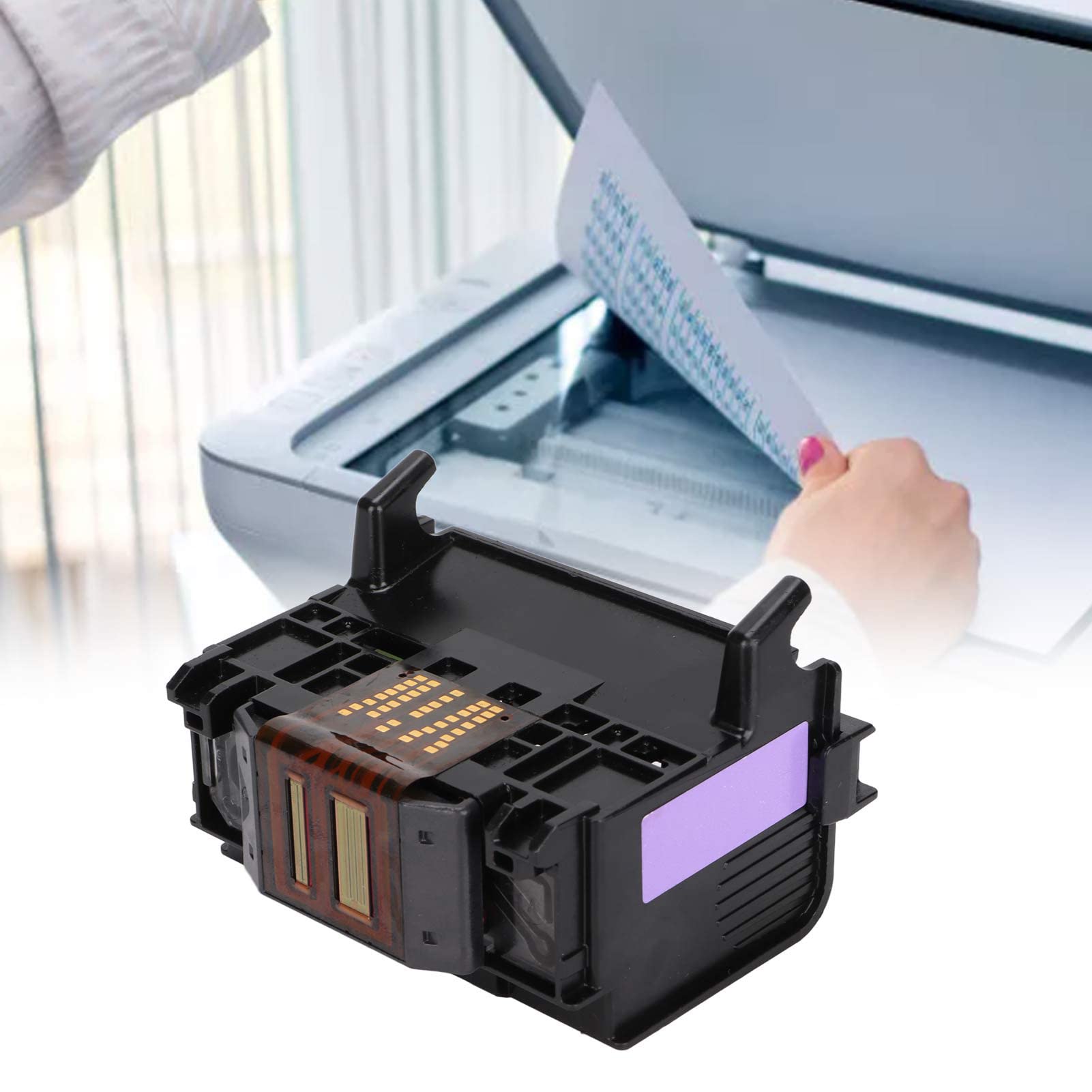 Dioche B109N Testina di Stampa Sostituzione della Testina di Stampa ABS Sostituzione della Testina di Stampa 4 Colori Design Affidabile Durevole Conveniente Pratico Stampanti