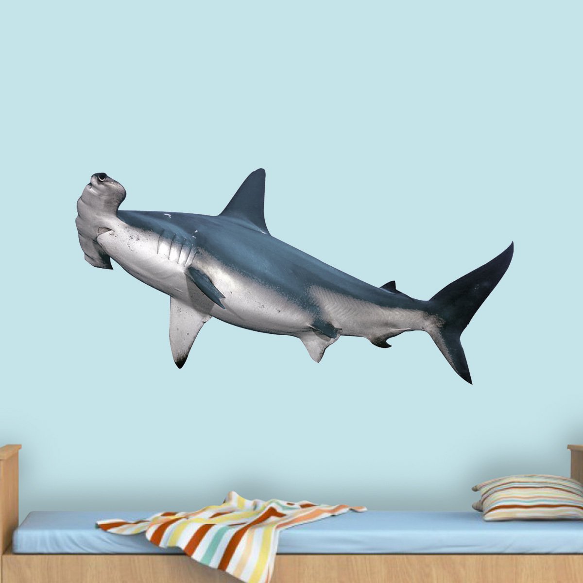 Amazon.com: VWAQ Hammerhead Shark Wall Decal Realistic Shark