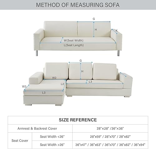 Miniatura 6 de Deep Dream - Fundas para sofá modular de terciopelo, fundas de terciopelo para sofá modular, protector para muebles, fundas de sofá antideslizantes