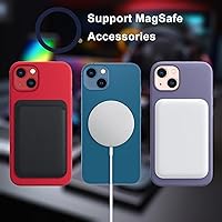 Vista 6 de TENOC Pegatina de Anillo de Metal Universal para Cargador Magnético Compatible con iPhone/Samsung/Android Todos los Teléfonos Celulares, Accesorios