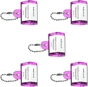 Amazon.com: 5 Pink Ciagr Splitter Rolling Keychain Cutter Fast and Easy ...