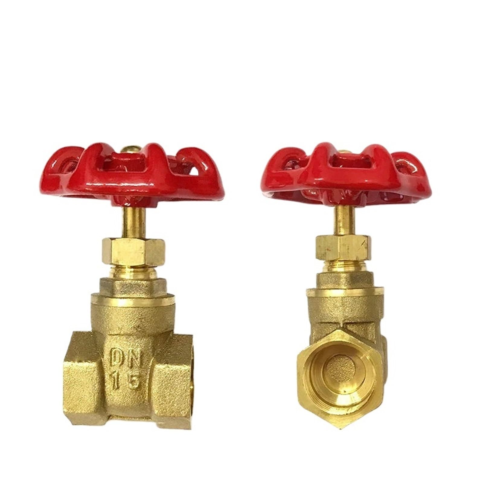 1PCS Brass Gate Valves Water Valve Switch Female Thread(3/4")