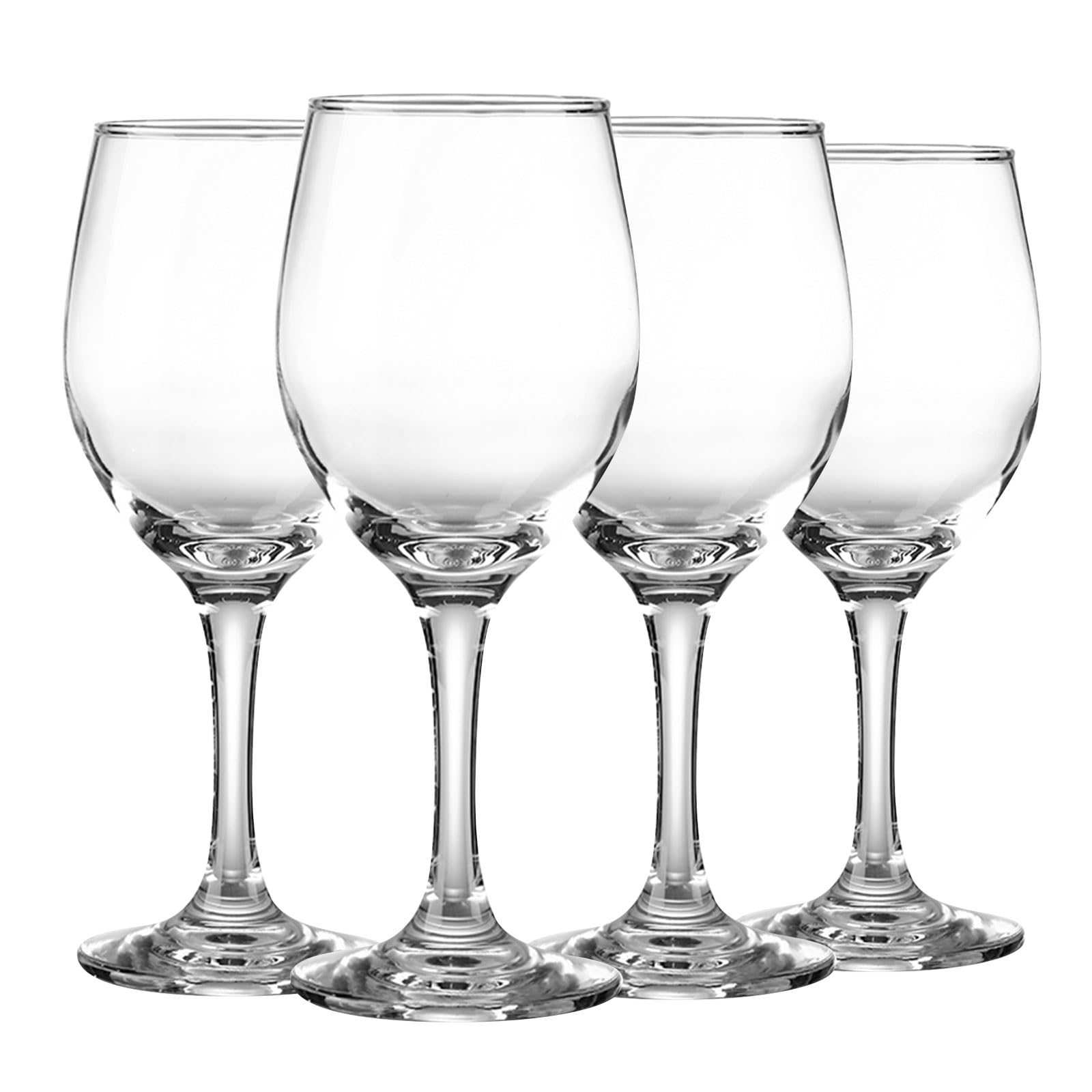 Kristall Rotwein Gläser Set Weingläser Hand Geblasen Große Weingläser Lange Stiel Kristall Weingläser Für Hochzeiten Parteien/Transparent/Satz Von 4