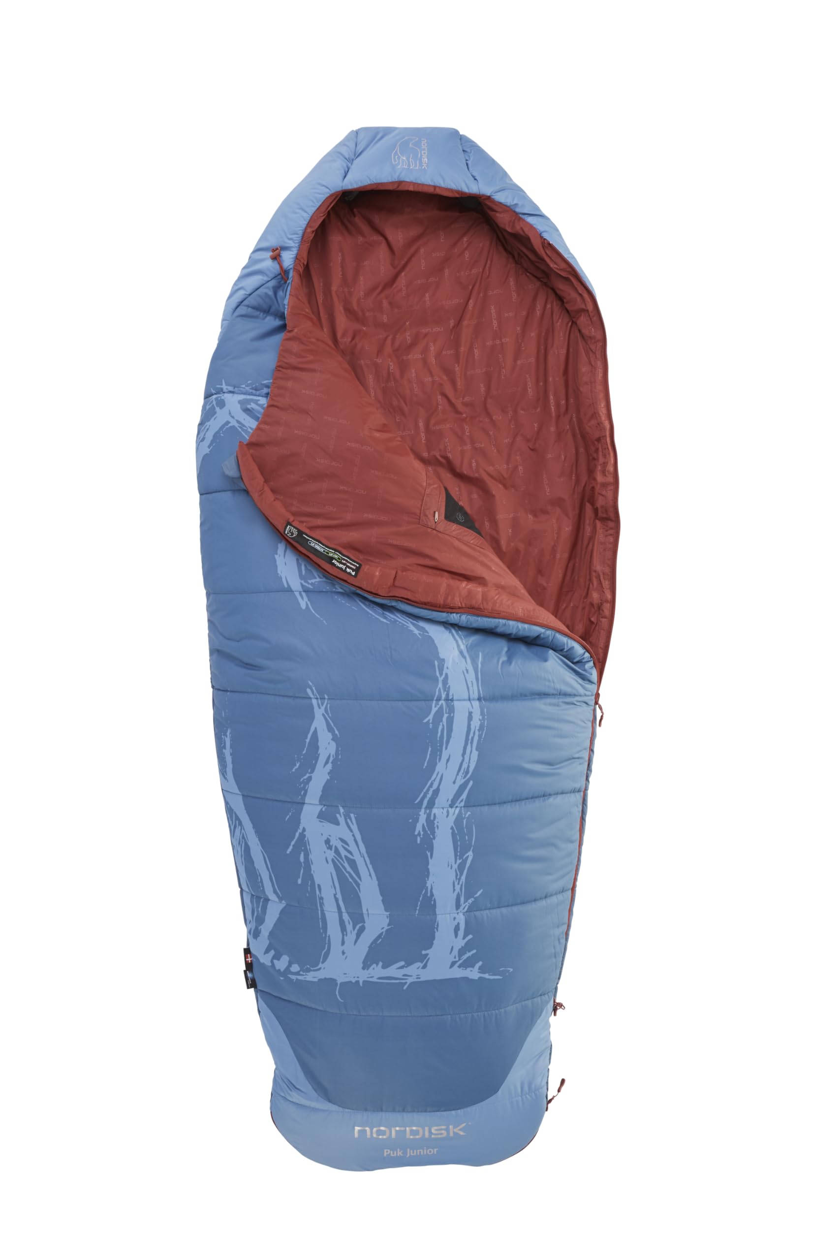 nordisk 青色 寝袋　Puk Junior Amazon.co.jp: NORDISK(ノルディスク) アウトドア キャンプ キッズ寝袋
