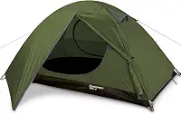 Bessport Barraca de acampamento para 1/2/3/4 pessoas, à prova d'água, duas portas, fácil configuração, leve para atividades ao ar livre, caminhadas, montanhismo, viagens