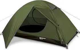 Bessport Barraca de acampamento para 1/2/3/4 pessoas, à prova d'água, duas portas, fácil configuração, leve para atividades ao ar livre, caminhadas, montanhismo, viagens