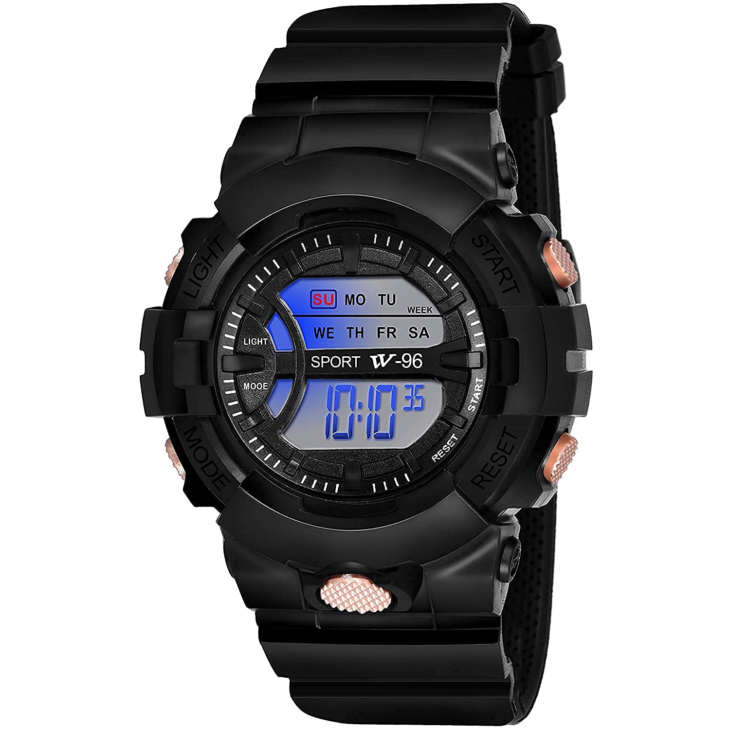New Waterproof Sports Student Girls & Men Black Watches Electronic Digital Watch for Boys Digital (B09GLTWWYB) Amazon Price History, Amazon Price Tracker