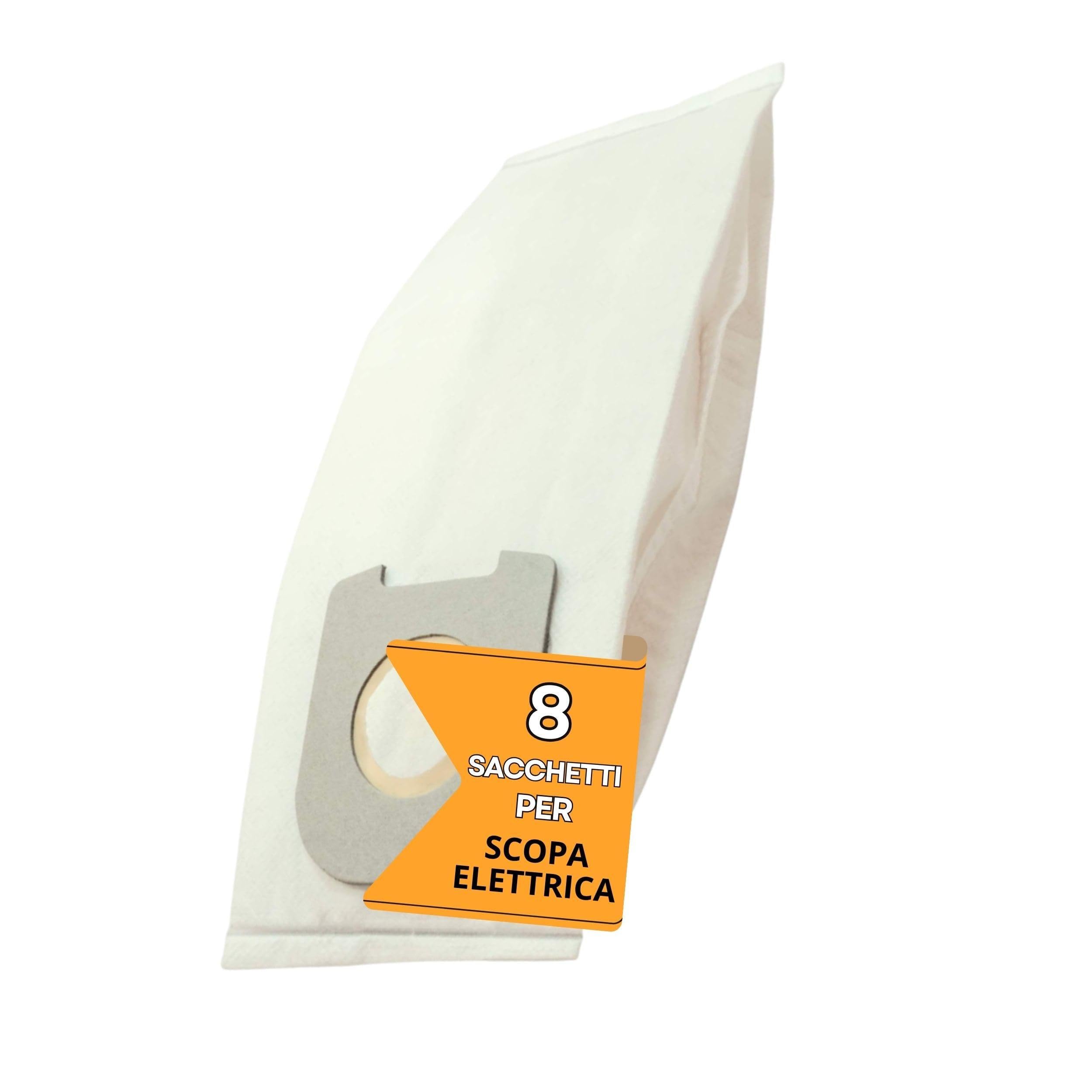 Elettrocasa Sacchetto aspirapolvere (8pz) Tnt Compatibile De Longhi VT 26 TNT