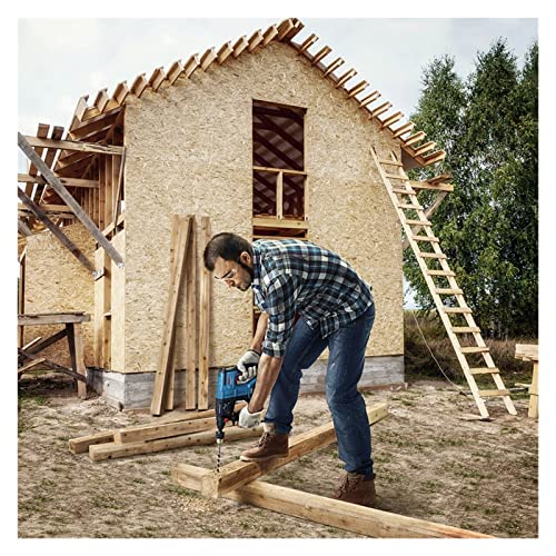 TEMSOOM Bosch GBH 180-LI Akku-Bohrhammer Brushless 18V Multifunktions-Bohrhammer/Schlagbohrmaschine/Betonhammer (ohne… – Bild 8