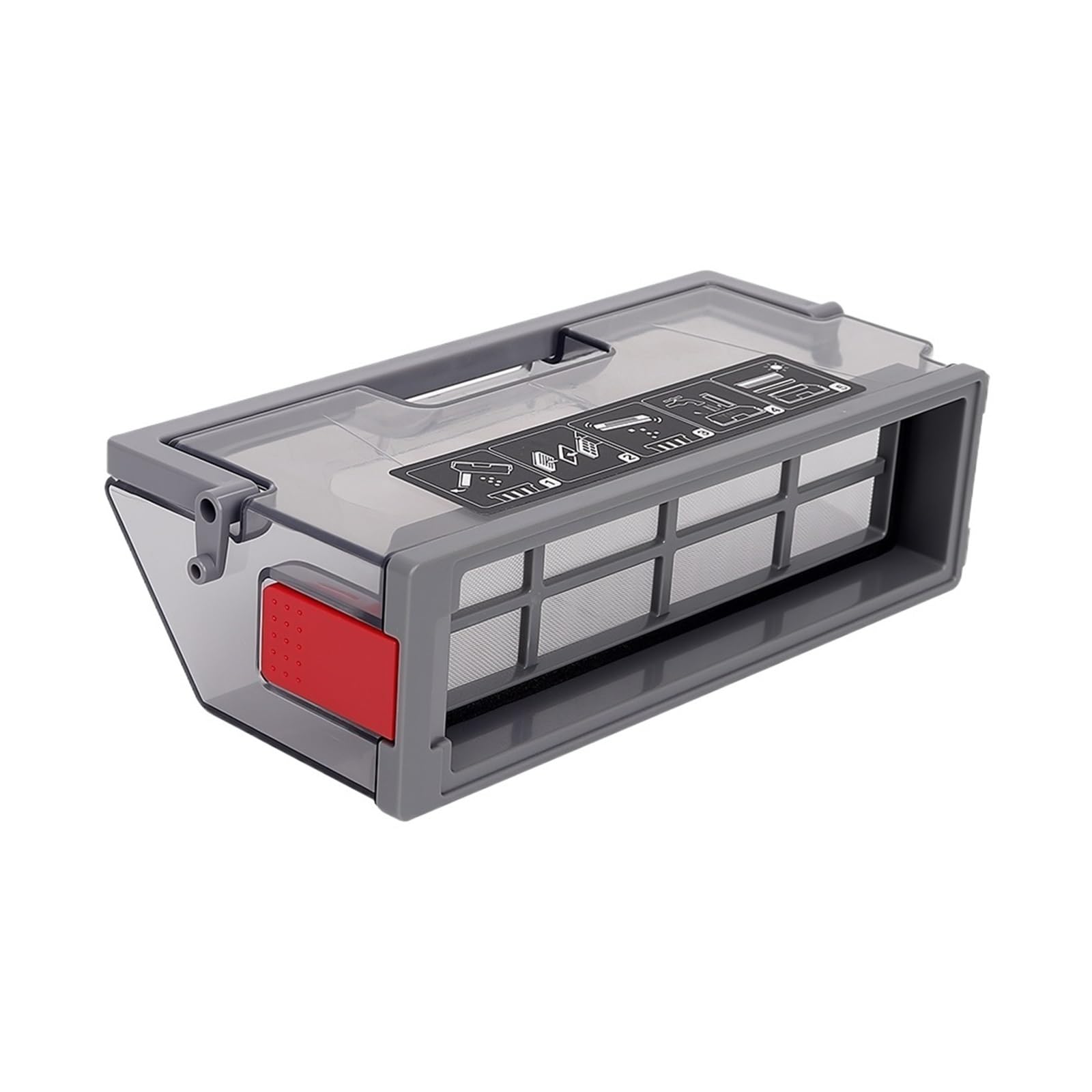 HIZON Dust Bin Box Parts，Compatible For ECOVACS，T9 T8 T5 N5 N8 DJ65 DX55 Robot Vacuum Cleaner Accessories