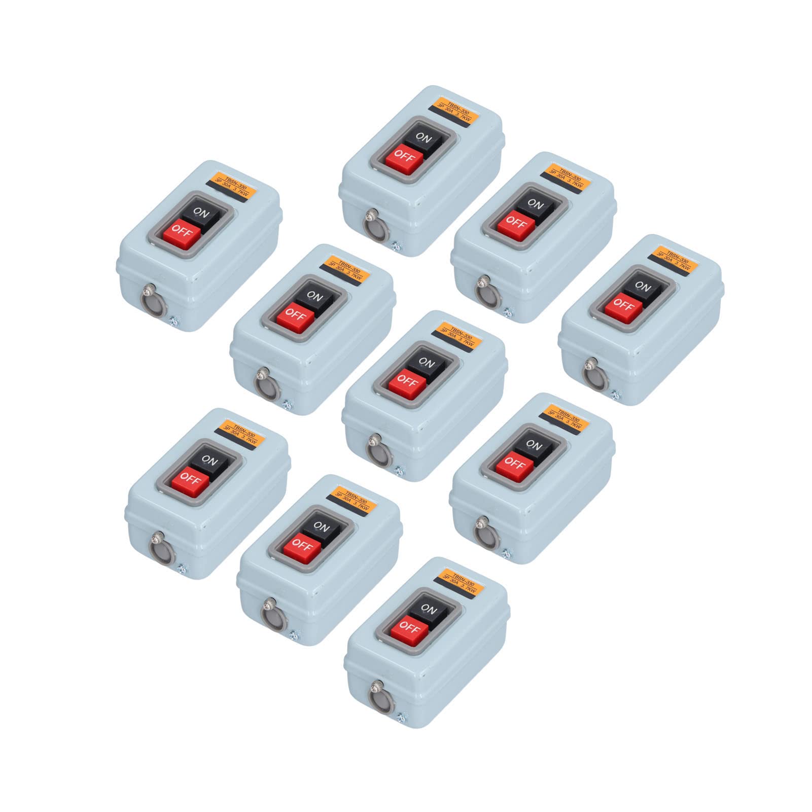 Fafeicy Interruptor de Arranque para Motor Trifásico, Piezas Conductoras