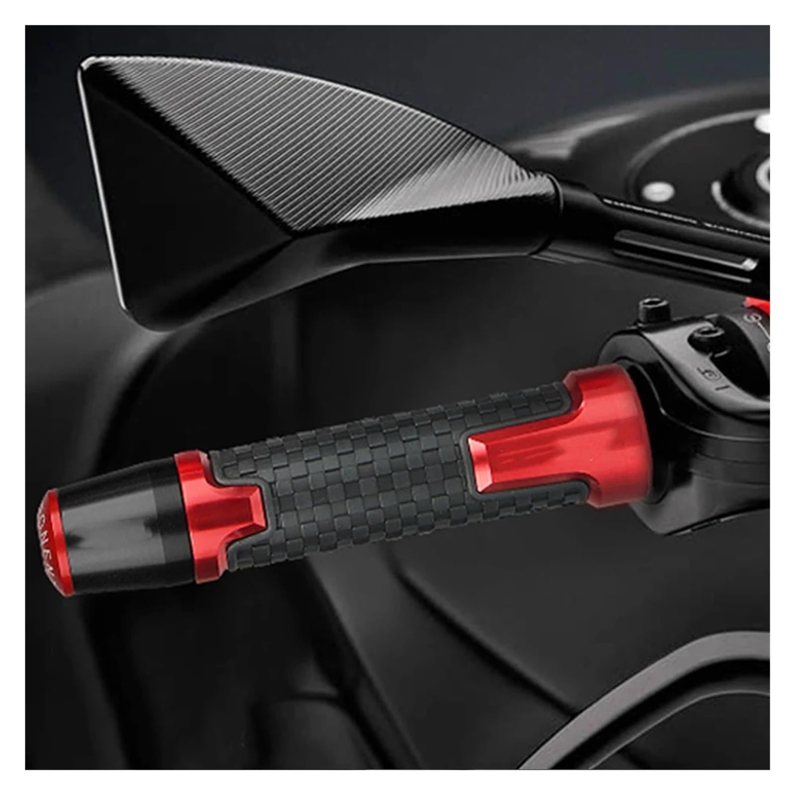 Impugnature per Manubrio Moto PER XS850 XS 850 1980 1981 1982 1983 1984 1985 1986 Moto Accessori In Alluminio 7/8 "22MM Manubrio Maniglie Grip Ends