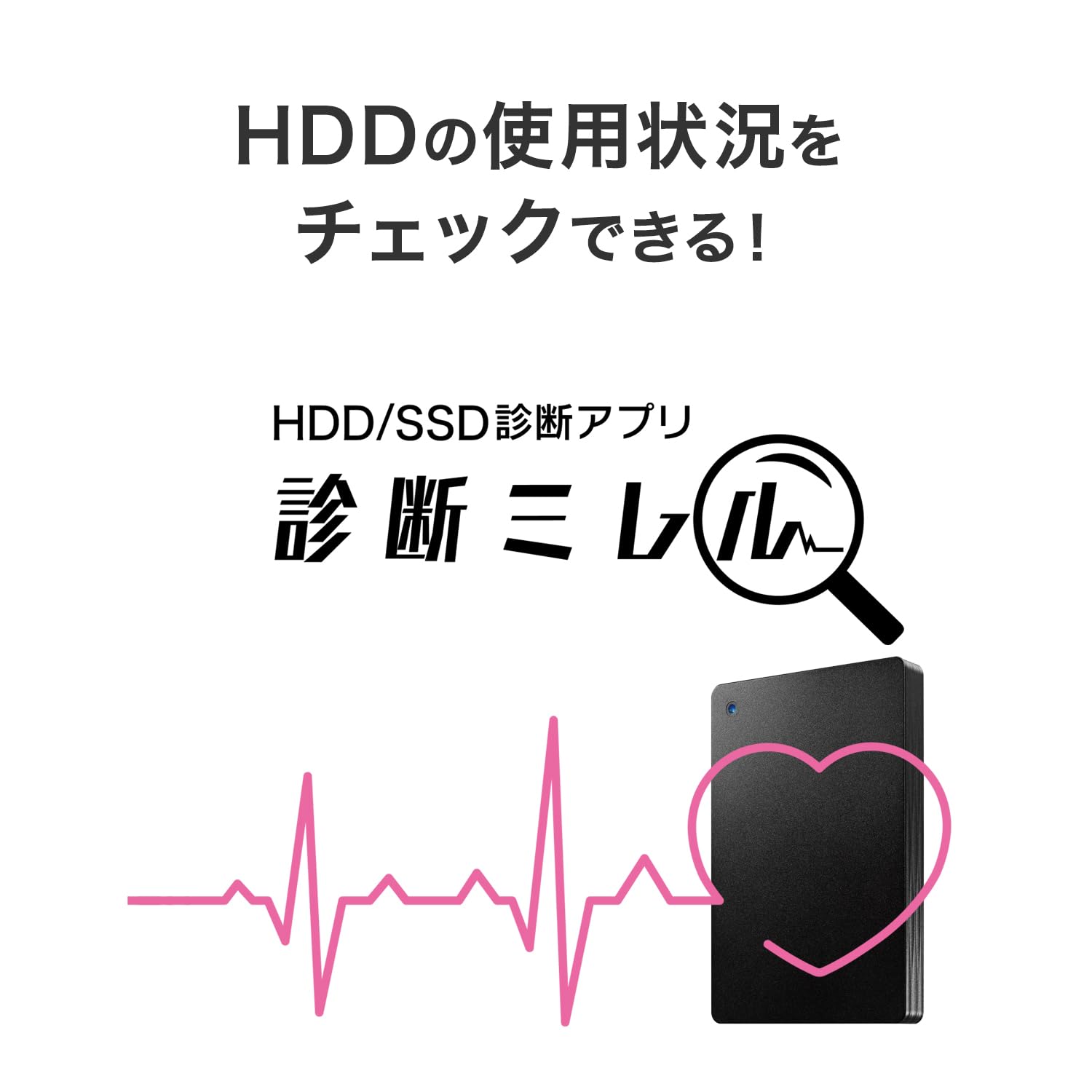 Amazon.co.jp: IODATA 外付けHDD 1TB カクうすLite テレビ録画 PC 両