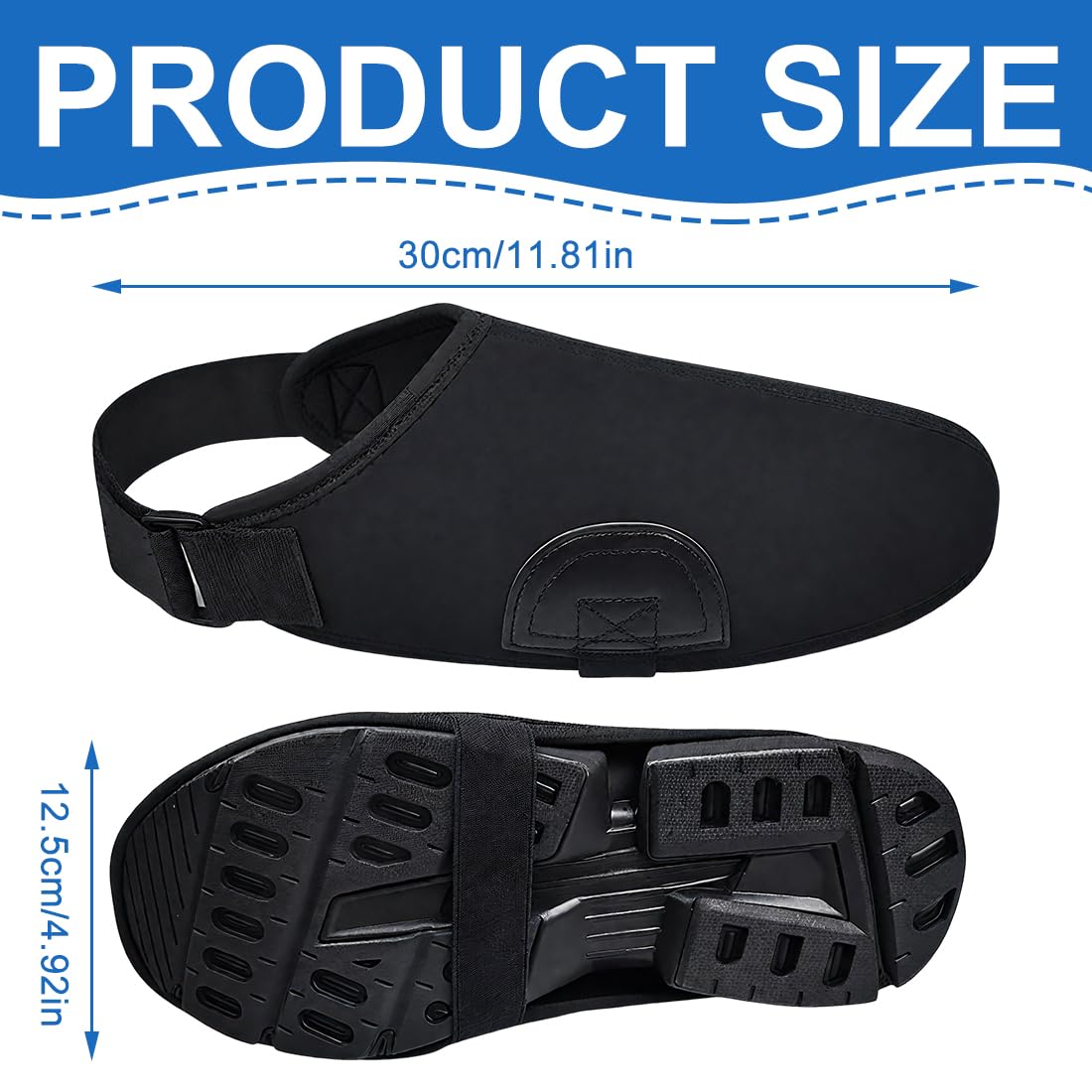 EIHI Generico Copriscarpe Moto, Protezione Cambio Antiscivolo Impermeabile per Scarpe da Moto, copriscarpe impermeabili, copriscarpe moto, protezione scarpe moto leva cambio