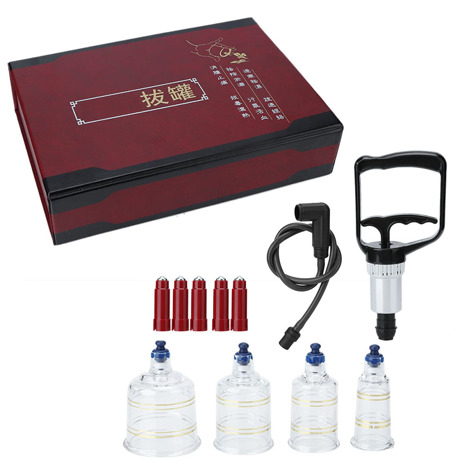 Buy Cupping Set with Pump, 19 Cups Cupping Therapy Set Home Cupping
