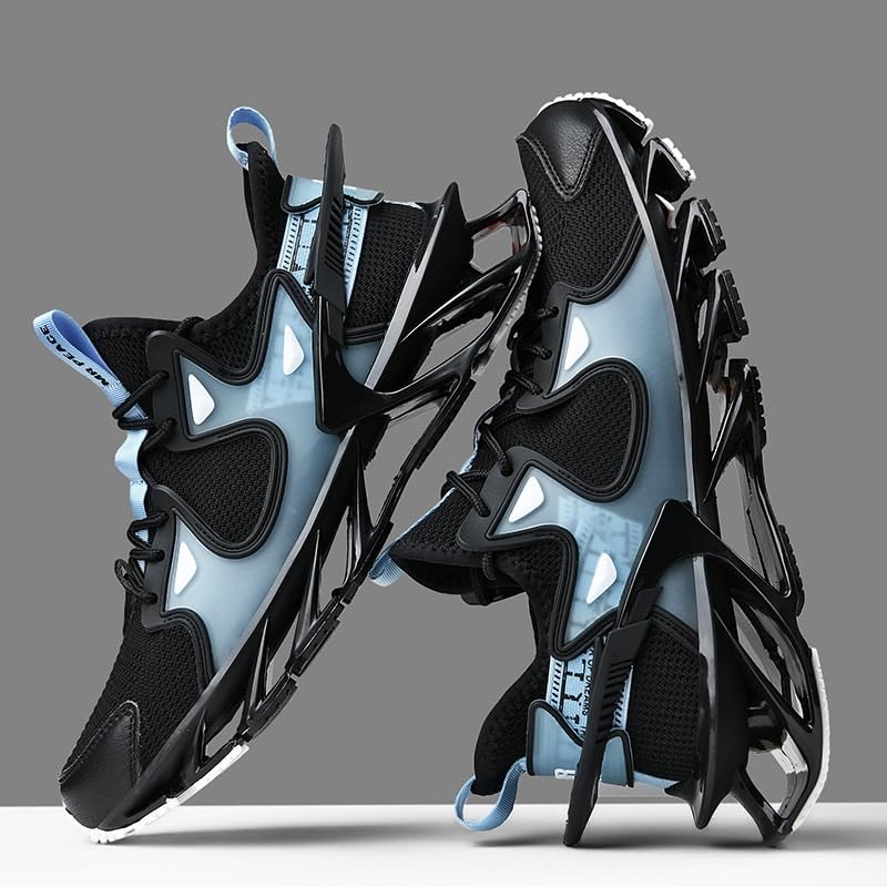 Genérico Zapatillas de Baloncesto Informales for Hombre, Transpirables, Ligeras, Antideslizantes y Resistentes al Desgaste, for Correr Aire Libre Zapatos para Caminar