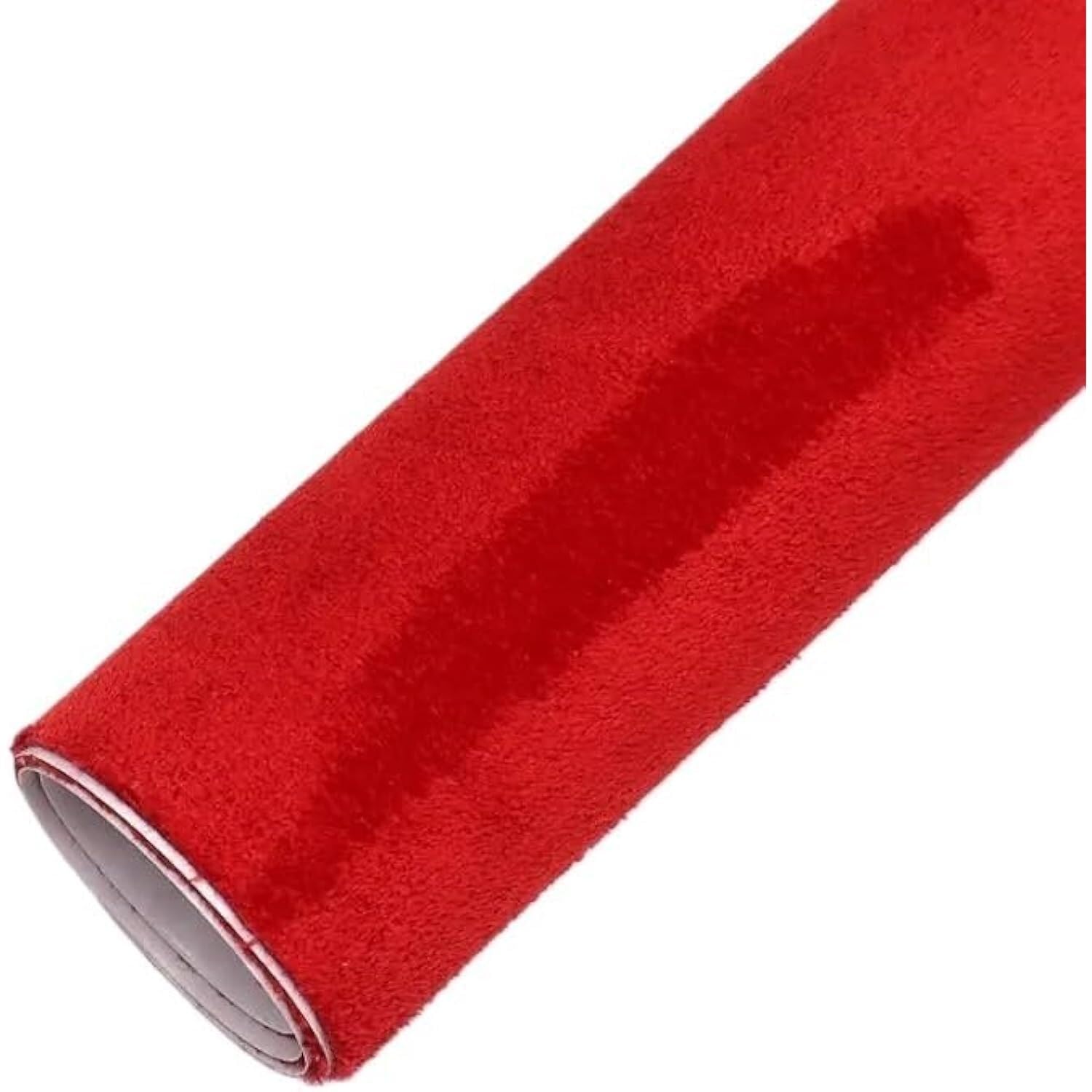 Suede Headliner Fabric, Polyester Self Adhesive Car Headliner Fabric Multicolor Multiple Sizes(Red,50cm x 140cm)