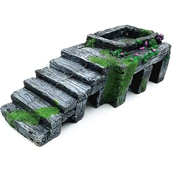 turtle breeding, shelter leopa, frog cave, turtle cave, reptile cave, turtle shell dry M 19.7x7.5x6.5cm