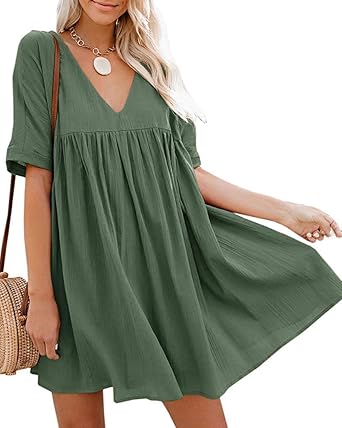 double layer midi dress