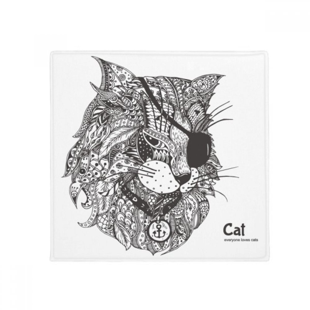 Tapis chat de sol haut de gamme : paillasson antidérapant de 80 cm pour intérieur moderne