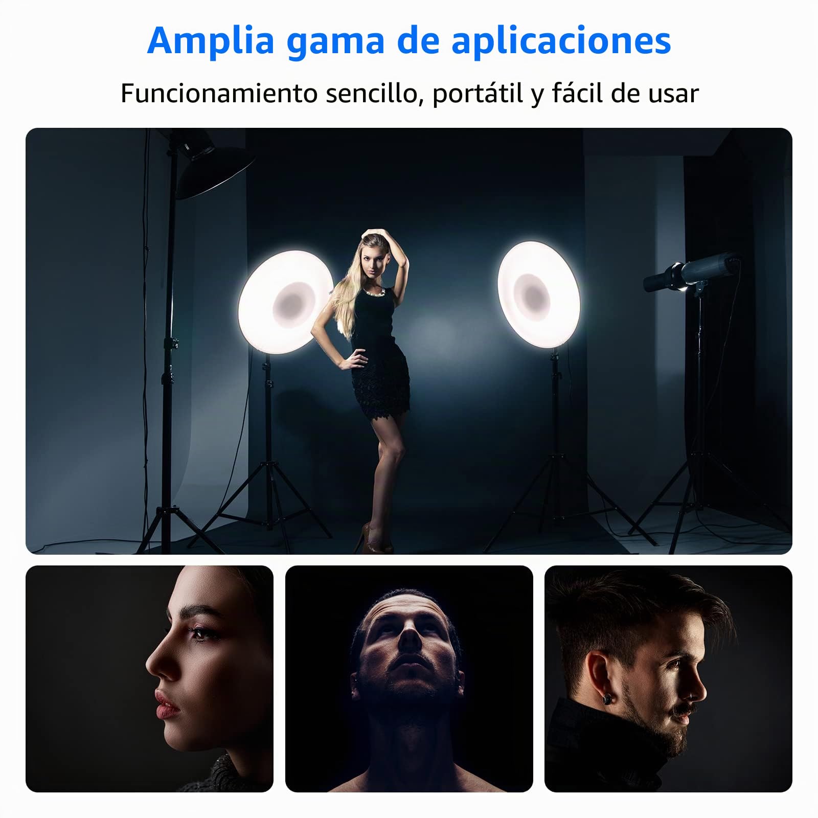 NEEWER Plato de Belleza Reflector Estándar de Aluminio de 16 "/ 41cm con Calcetín Difusor Blanco para Bowens Mount Studio Luz Flash Estroboscópica, NEEWER Vision 4 ML300 S101-300W S101-400W etc