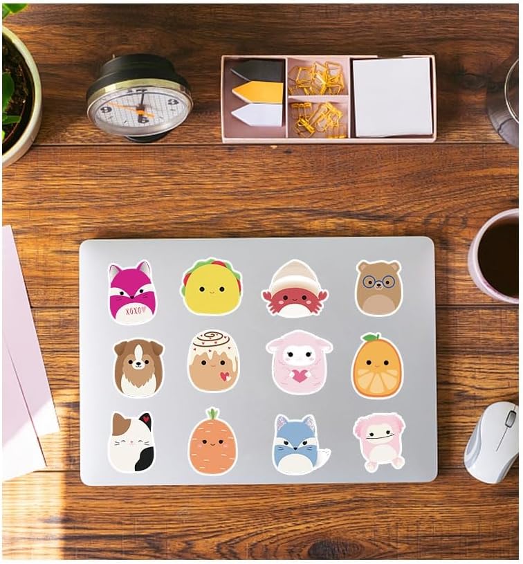 100Pcs Cute Cartoon Stickers for Kids, Vinyl Stickers Kids Waterproof Stickers for Water Bottles Laptop Party Classroom Decor — view 4