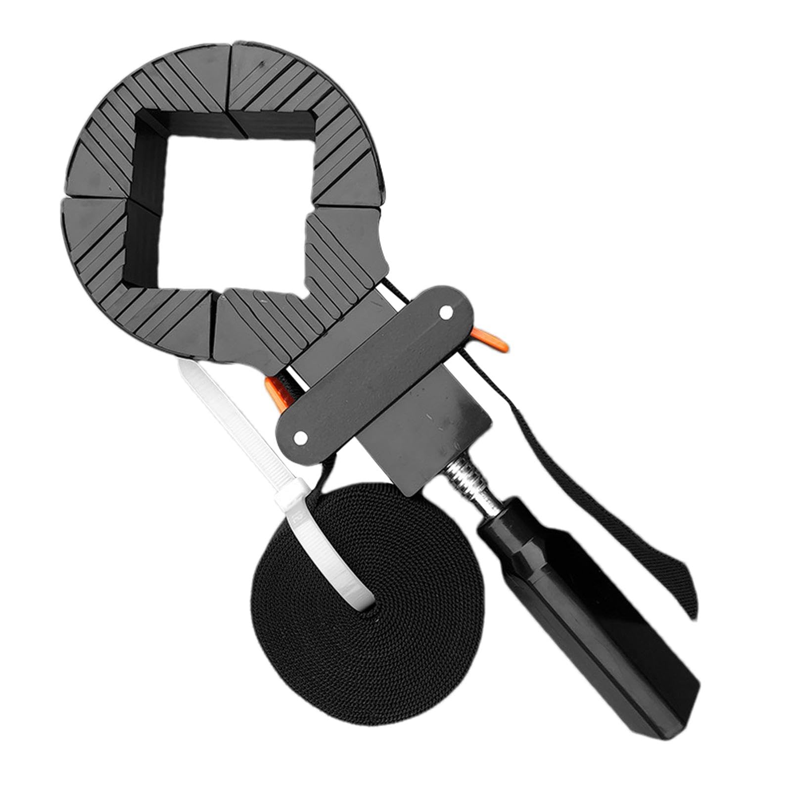 Multifunction Belt Clamp | Multi-Function Band Clamp,Adjustable Polygon Corner Holder Clamp Multi-Function Belt Clamp Quick-Release for Woodworking