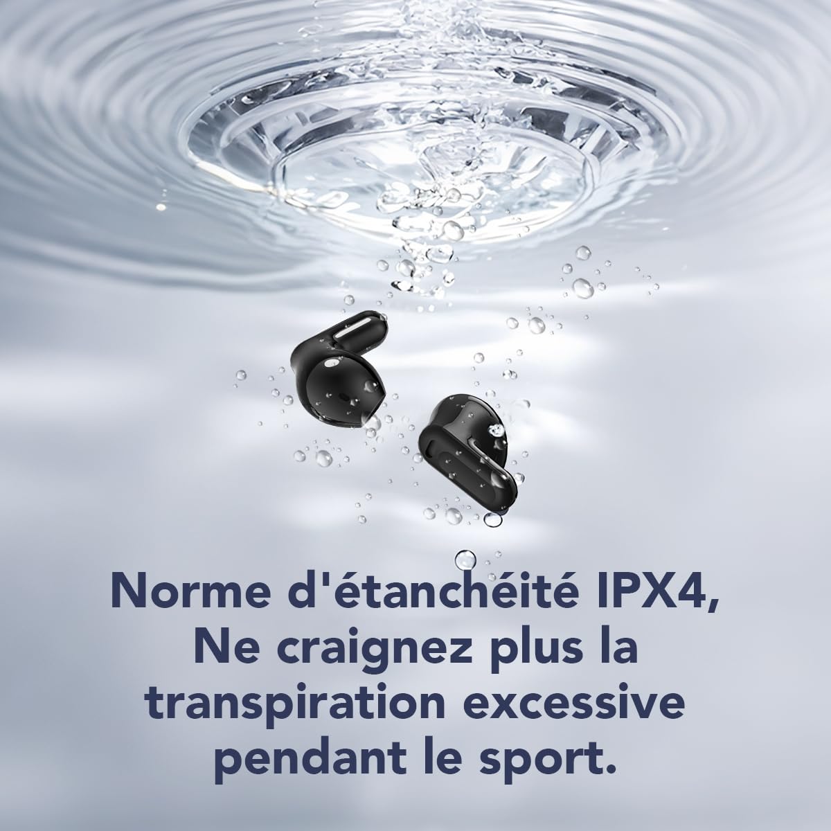 NE20 AI Écouteur Traducteur Instantané, 135 Langues 6 Modes de Traduction, Bluetooth 6.0, Écran Tactile, Son HiFi, Idéaux pour Le Bureau, Le Sport et Les Études