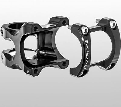 Industry Nine A35 Stem - 40mm, 35 Clamp,8, 1 1/8, Aluminum, Black | bike-stems-and-parts