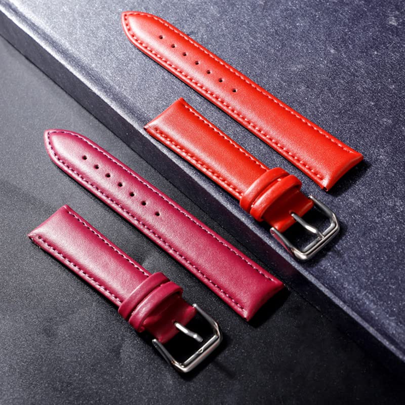 YAGHANG Cinturino In Pelle 12/14/16/18/19/20/21/22/24 Mm - Foto 2