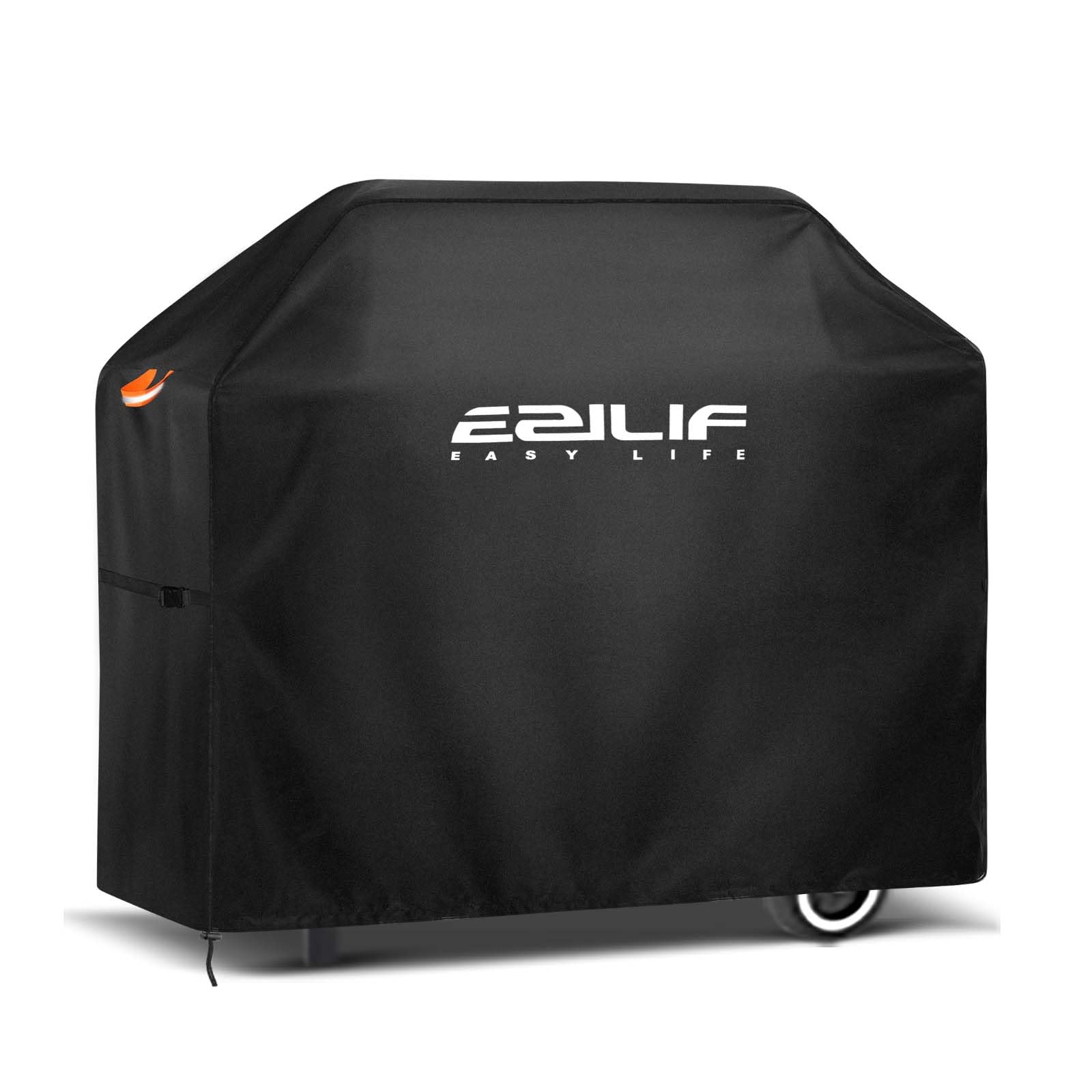 BBQ Cover, Waterproof Barbecue Covers, Oxford Heavy Duty Large Barbecue Cover with Reflective Strips, Rip-Proof, UV Proof Outdoor Gas BBQ Cover for Weber, Brinkmann, Char Broil (147x61x117cm) — view 8