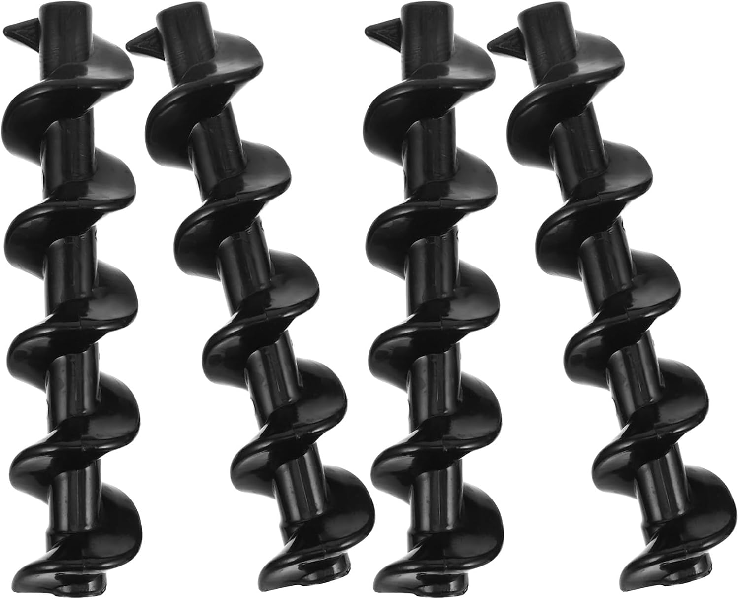 Alipis 4pcs Chocolate Fountain Part: Plastic Spiral Shaft Feeder Mechanism - Chocolate Fountain Machine Replacement Part for Home Use and Special Occasions