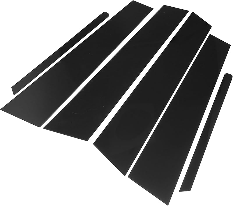 Moldura de acabamento da coluna lateral da porta X AUTOHAUX para Kia Optima 2011–2015 – 6 unidades