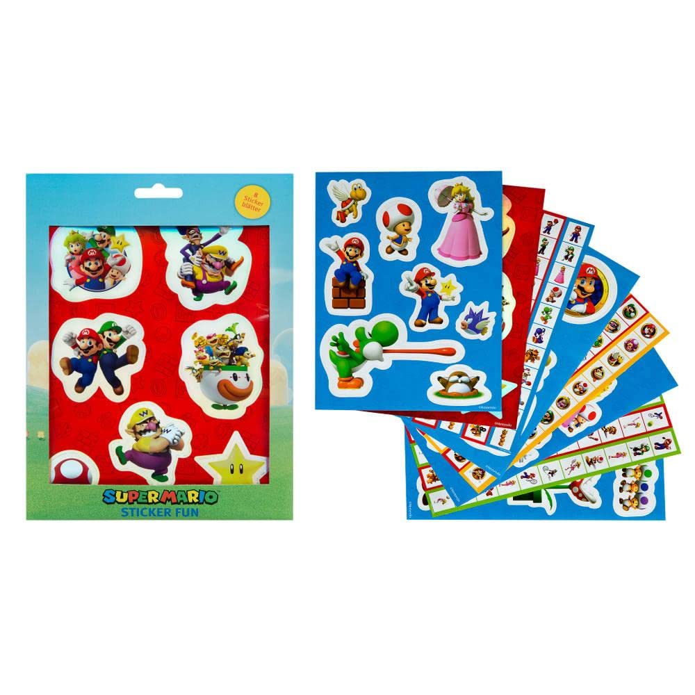 Undercover 1411SUMB0061 UND Super Mario - Set di adesivi