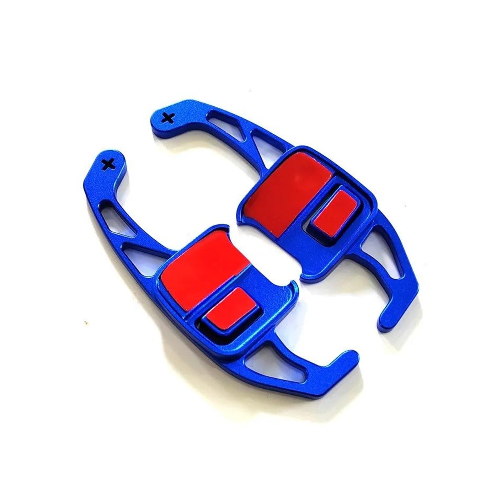 Zhangzhengyao Blue Car Steering Wheel Shifter Paddle For Chevrolet For Malibu For Xl For Explorer For Cruze Car Steering Wheel Aluminum Alloy Shifters Shift Paddle Extended(Blue)