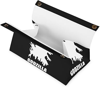 Amazon｜ティッシュケース おしゃれ PUレザー ゴジラ ティッシュカバー