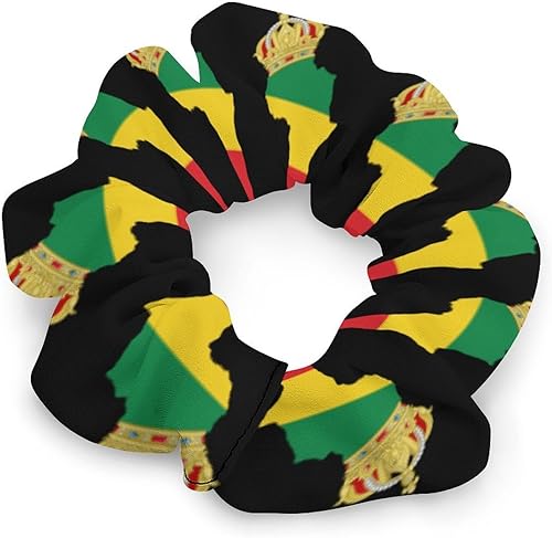 Afroamericano Pride - Bandas elásticas suaves para el cabello, accesorios de cuerda para niñas y mujeres