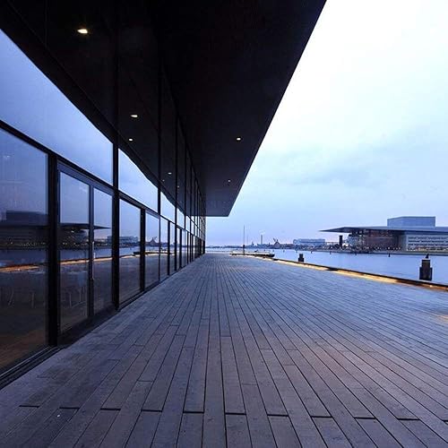 Miniatura 8 de Lámina Filmgoo para ventana, de una sola vía, tratamiento de tinte de espejo para privacidad diurna, vinilo de control de calor y rayos UV, bloqueo