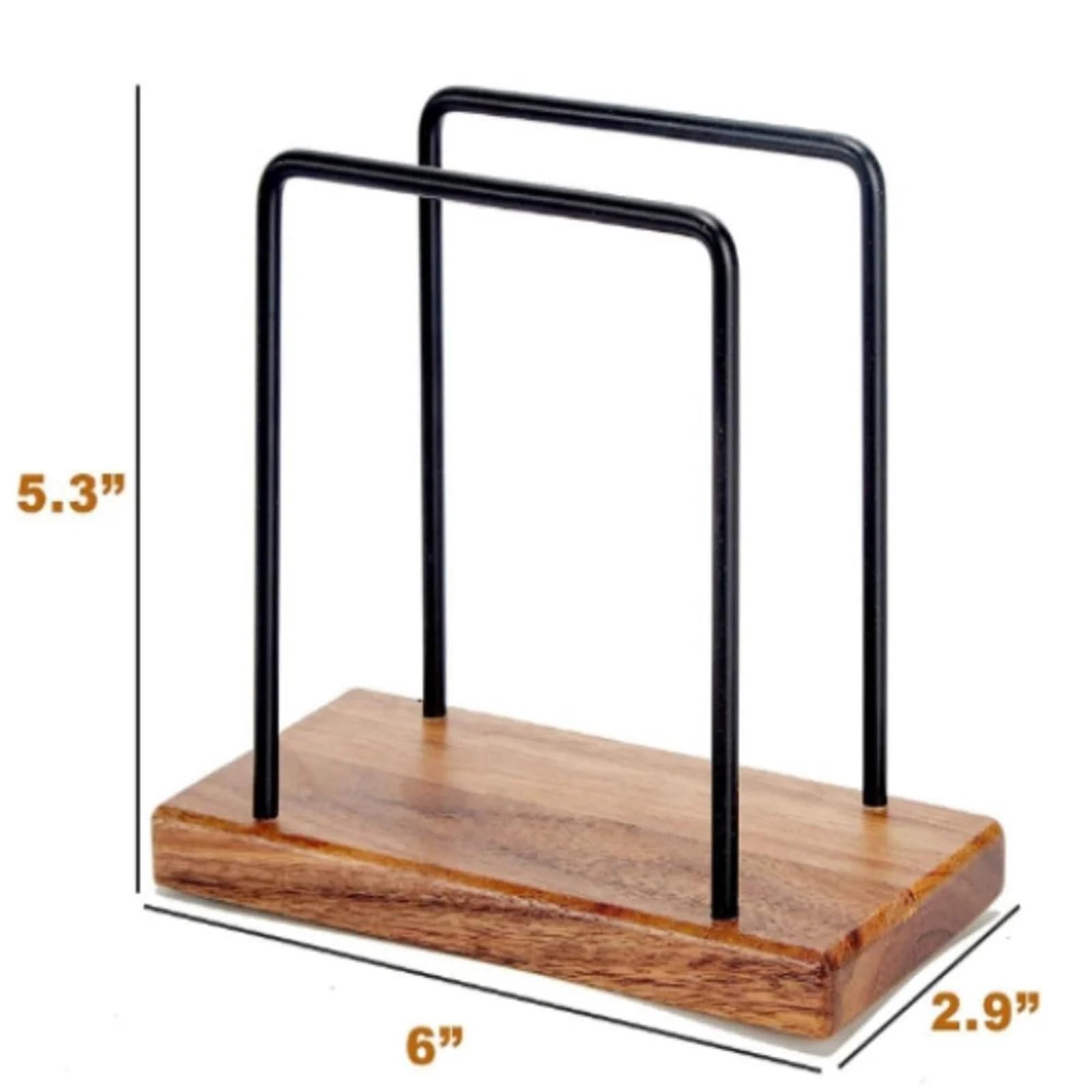 Servilletero de madera Original for decoración habitación, dispensador servilletas artesanal, servilletero pie, 2 uds Para Cocina