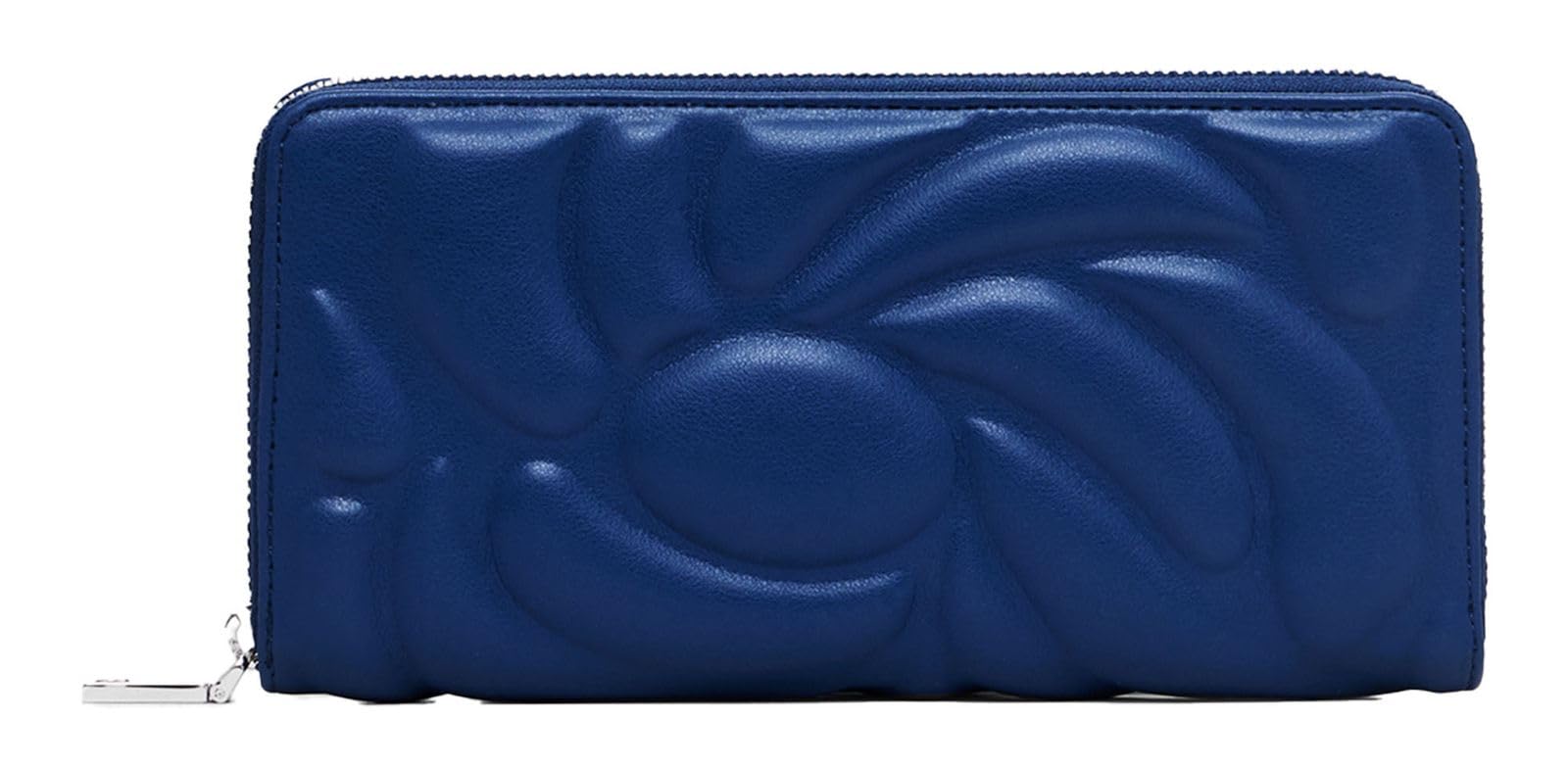 Desigual Curie Fiona Wallet Geldbörse Azul Noche – Dunkelblau Geldbörse