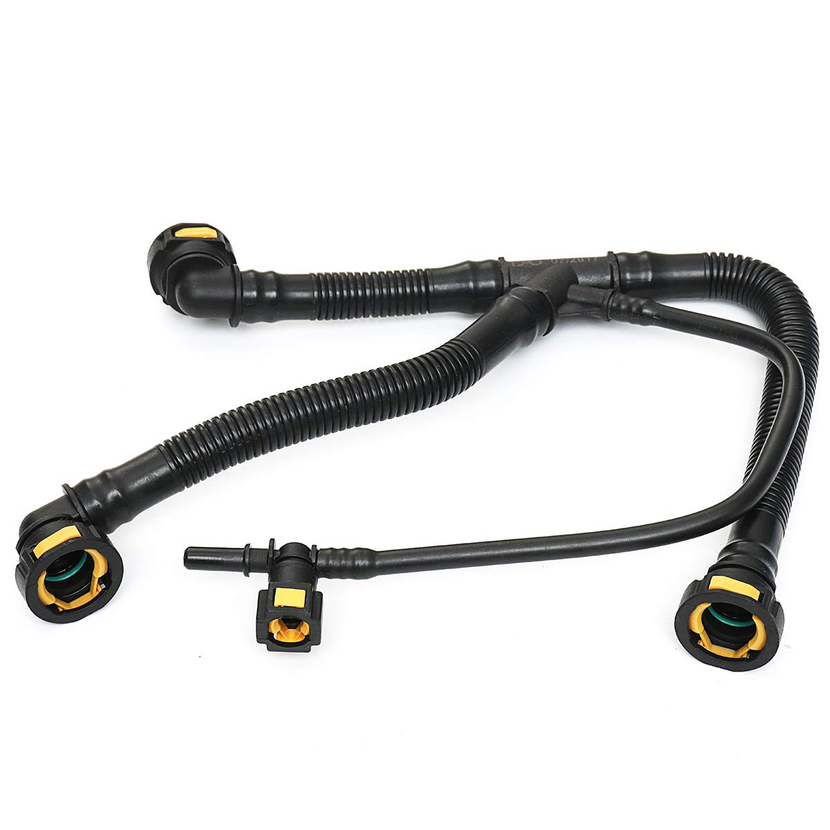 Viviance Tubi di sfiato del Carter di Scarico del Motore Tubi di sfiato dei Gas di Scarico Compatibile con Peugeot 1007 206 207 307 308 Partner Citroen C2 C3 C4 Xsara Picasso Berlingo #1192W0