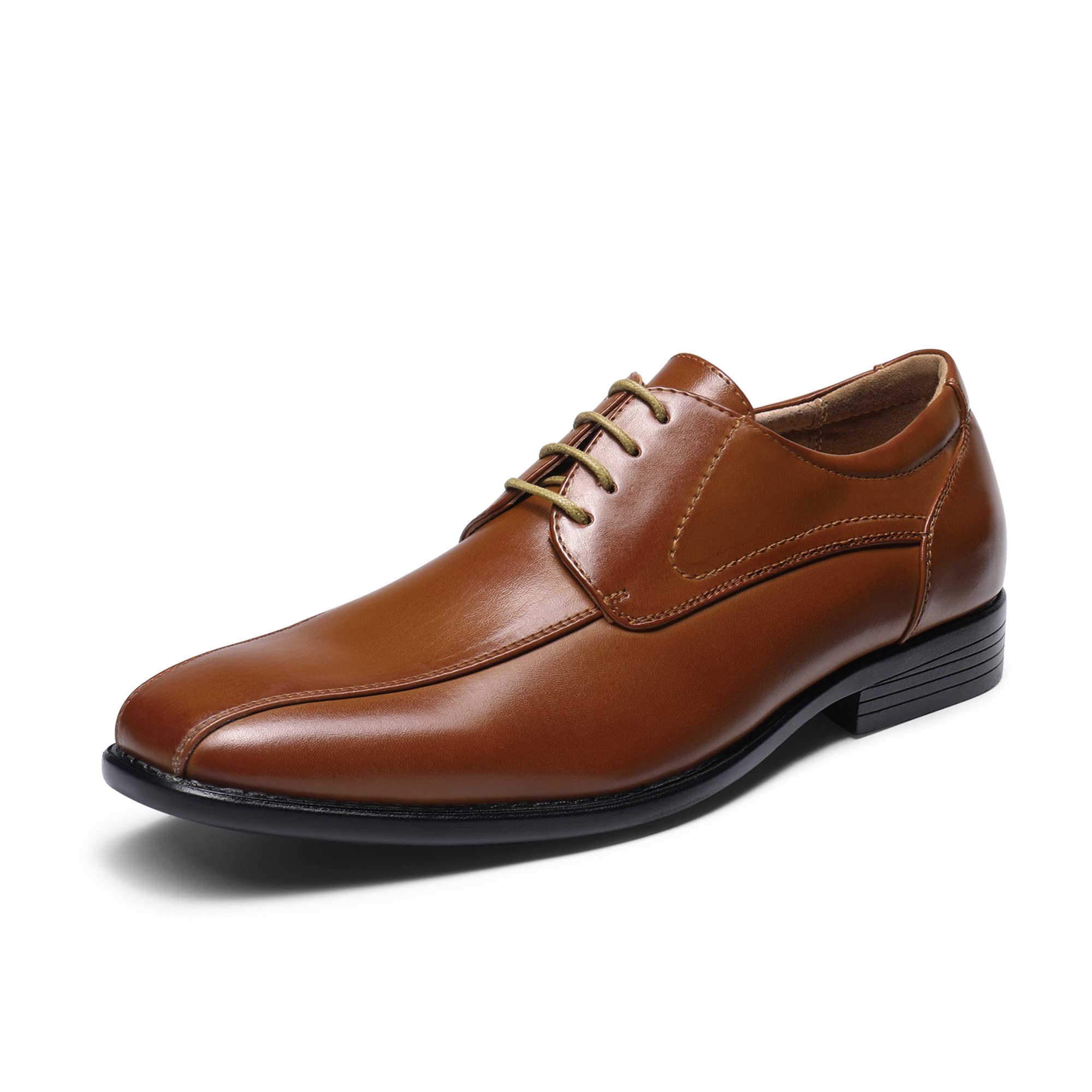 Bruno Marc Scarpe Oxford Uomo in Pelle Stringate Derby Basse Oxford Vintage Elegante