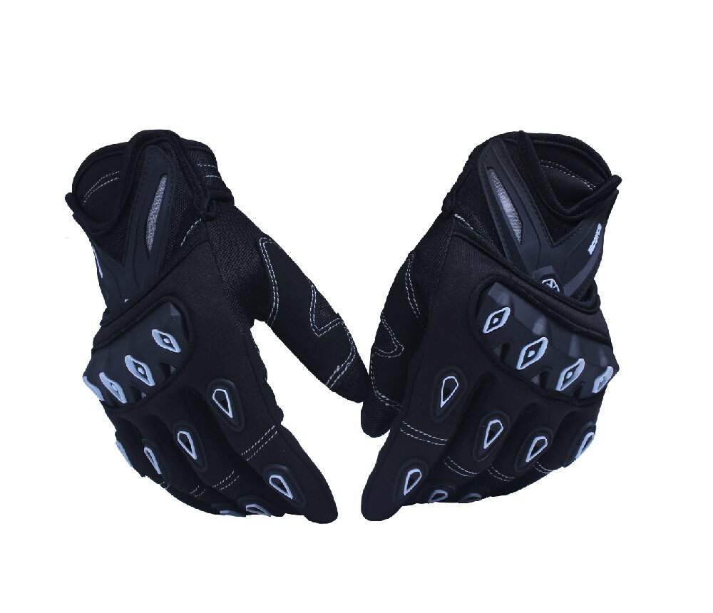 Zappus Men / Women Bicycle Motorcycle Motorbike Riding Cycling Racing Full Finger Gloves Breathable Heat Dissipation Design