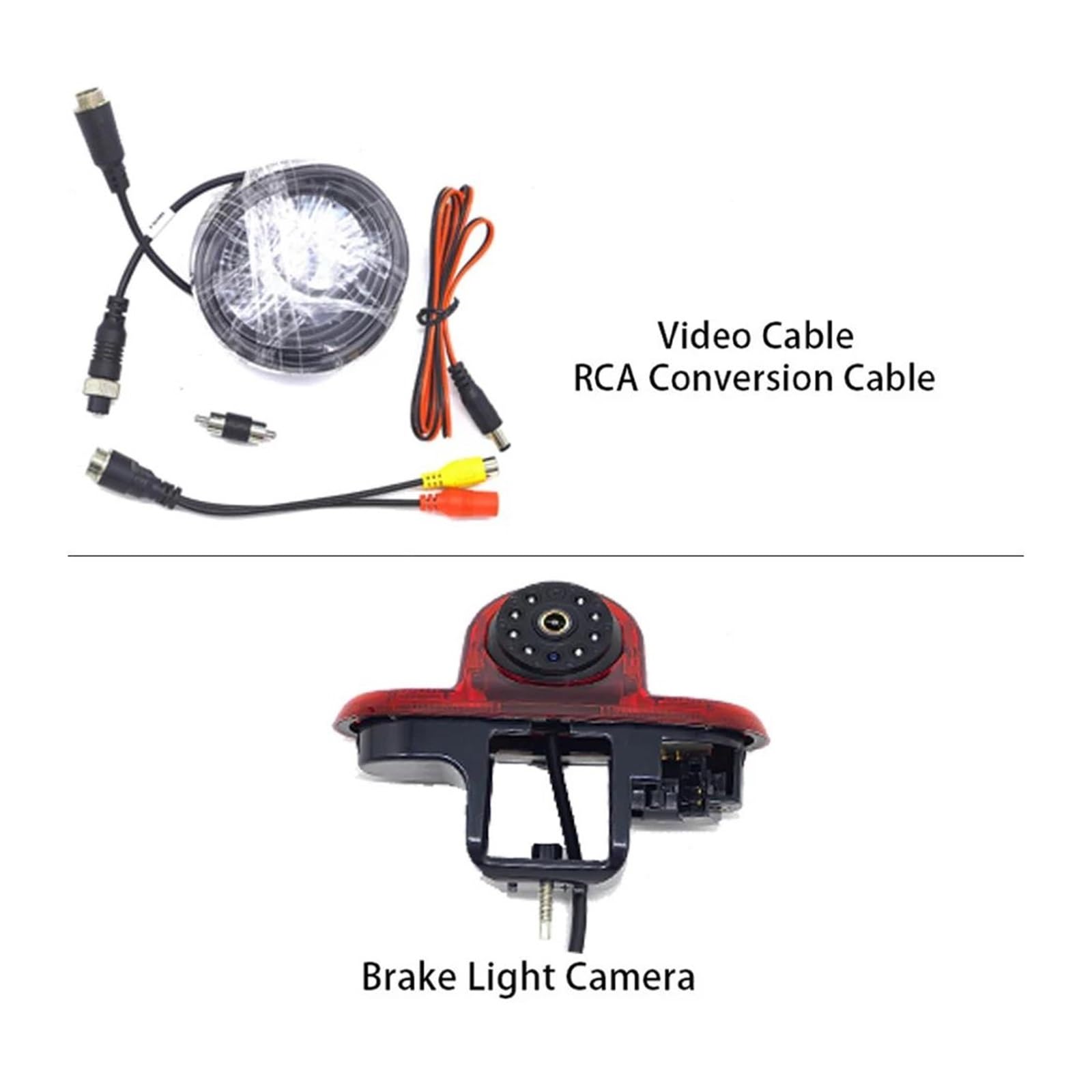 Kit de cámara de Marcha atrás para Hyundai H1, cámara de visión Trasera inalámbrica con Infrarrojos, AHD 1080P y 940 IR.
