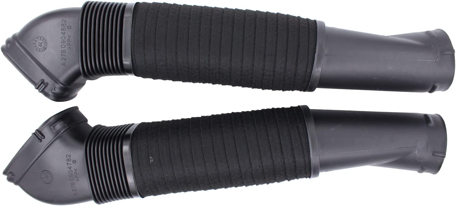 Pack of 2 Left and Right side Engine Air Intake Duct hose for W221 W216 S500 S550 S63AMG 2006-2014